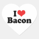 Search for i bacon love stickers Heart