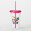 Search for pink flamingo tumblers Floral