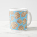 Search for large seashell mugs Nautical
