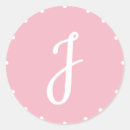 Search for monogram baby shower stickers Initials