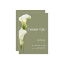 Search for calla lilies thank you cards Modern