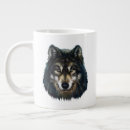 Search for wolf painting mugs siberian