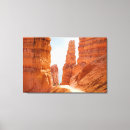 Search for hoodoo canvas prints Bryce canyon