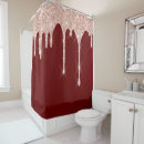 Search for sparkly shower curtains Burgundy