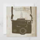 Search for retro camera invitations Photographer