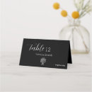 Search for black and silver wedding place cards Classy