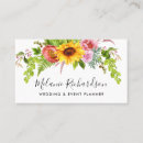 Search for wedding planner business cards Salon