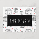 Search for cute moving announcement cards Modern