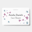 Search for butterfly name tags badges Pink