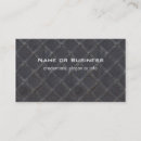 Search for ironwork business cards Metal