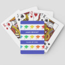 Search for graduation playing cards Blue