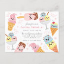 Search for kids ice cream party invitations Pastel