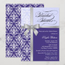 Search for purple ribbon invitations Lilac