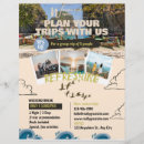 Search for agents flyers Travel agency
