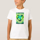 Search for green heart tshirts For kids