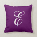 Search for purple and white cushions Simple
