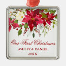 Search for floral christmas tree decorations Newlywed