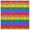 Search for rainbow heart fabric Lgbt