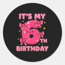 Search for 6 years birthday stickers 6 year old