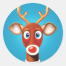 Search for rudolph reindeer stickers Cute