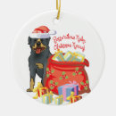 Search for rottweiler christmas tree decorations Xmas