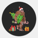 Search for funny bigfoot stickers Xmas
