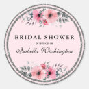 Search for floral border stickers Bridal shower