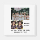 Search for black and white save the date magnets Chic