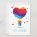 Search for love cat invitations Heart