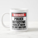 Search for detective police mugs Officer
