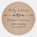 Search for arrow round stickers Heart