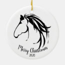 Search for horse head christmas tree decorations Horses