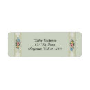 Search for antique lace return address labels For her