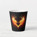 Search for angel wing mugs Heart