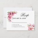 Search for rehearsal dinner rsvp cards Pink