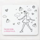 Search for fashions mouse mats Girl