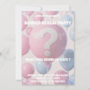 Search for balloon gender reveal invitations Party