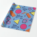 Search for 90s pattern wrapping paper Geometric