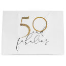 Search for 50th birthday gift bags Gold