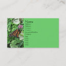 Search for monarch butterfly business cards Nature