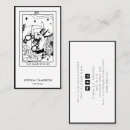 Search for tarot business cards Hair stylist