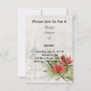 Search for asian style invitations Flowers