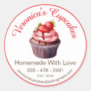 Search for strawberry cupcake stickers Baked goods
