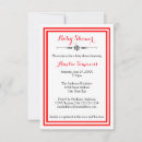 Search for formal christmas invitations Red