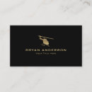 Search for helicopter business cards Pilot