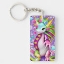 Search for fantasy dragon key rings Colourful