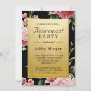 Search for classy retirement party invitations Floral