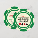 Search for poker birthday invitations Las vegas
