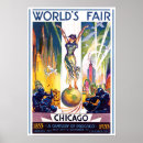 Search for chicago worlds fair posters Retro