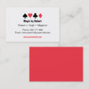 Search for playing card business cards Modern